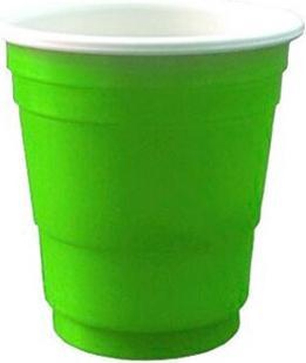 ORIGINAL CUP - 20 groene shooter glaasjes - Decoratie > Bekers, glazen en bidons